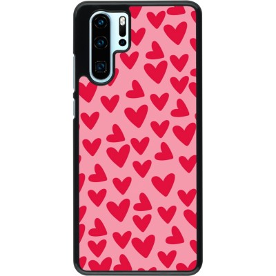 Coque Huawei P30 Pro - Mom 2024 petits coeurs