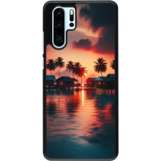 Huawei P30 Pro Case Hülle - Paradies Malediven