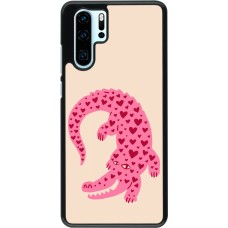 Coque Huawei P30 Pro - Pink crocodile 2026