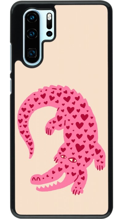 Coque Huawei P30 Pro - Pink crocodile 2026