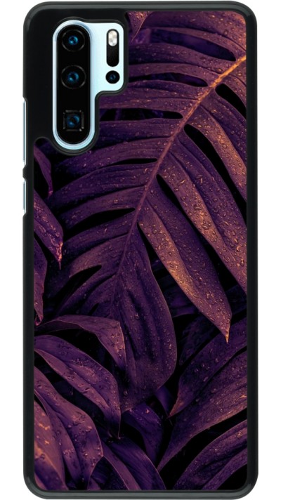 Coque Huawei P30 Pro - Purple Light Leaves