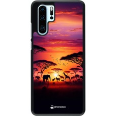 Coque Huawei P30 Pro - Safari sunset wildlife