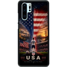 Coque Huawei P30 Pro - Football États-Unis splash 2026