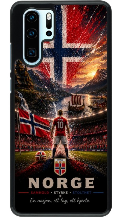 Coque Huawei P30 Pro - Football Norvège splash 2026