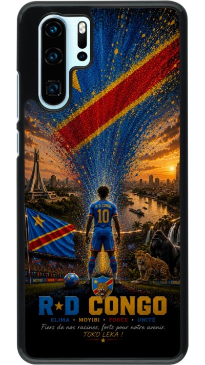 Coque Huawei P30 Pro - Football République démocratique du Congo splash 2026