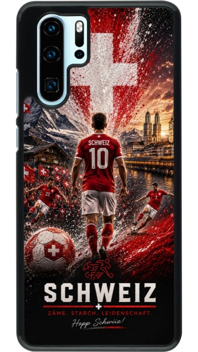 Coque Huawei P30 Pro - Football Schweiz splash 2026