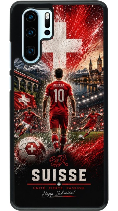 Coque Huawei P30 Pro - Football Suisse splash 2026