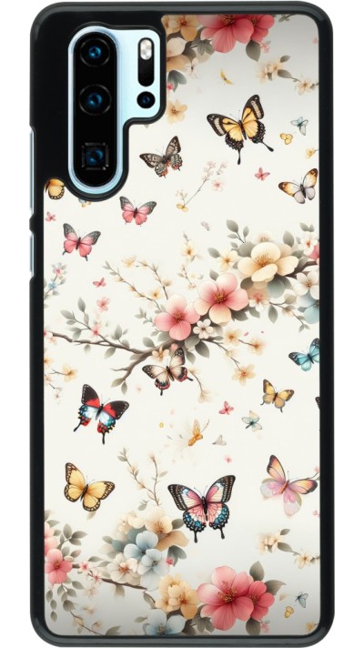 Coque Huawei P30 Pro - Spring 25 Papillons Légers