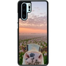 Coque Huawei P30 Pro - Cow with tulips 2026