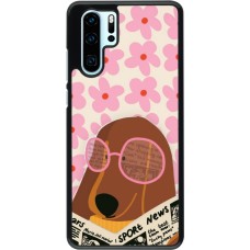 Coque Huawei P30 Pro - Dog with newspaper 2026