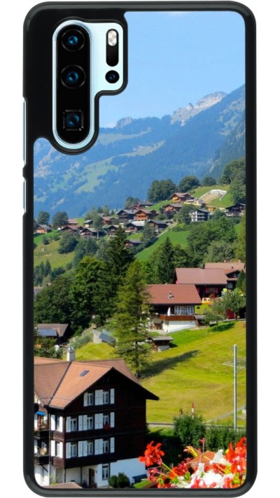 Huawei P30 Pro Case Hülle -  Nationalfeiertag Schweiz Landschaft