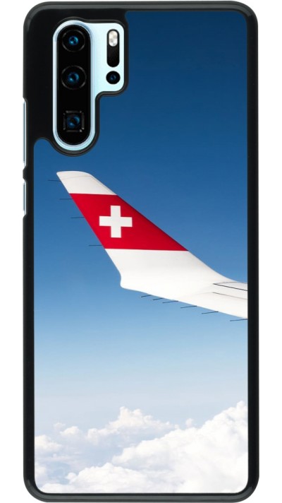 Huawei P30 Pro Case Hülle -  Schweizer Nationalfeiertag Sky Swiss Flag