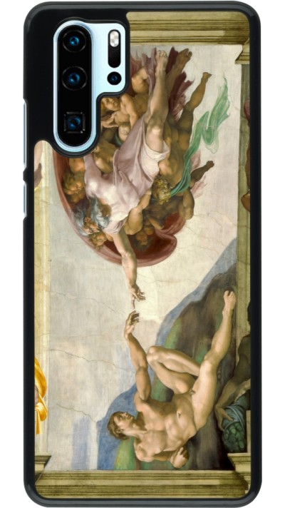 Coque Huawei P30 Pro - Tableau art - La Création d’Adam - Michel-Ange