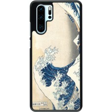 Coque Huawei P30 Pro - Tableau art - La Grande Vague de Kanagawa - Hokusai