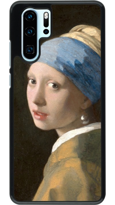 Coque Huawei P30 Pro - Tableau art - La Jeune fille à la perle - Johannes Vermeer