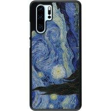 Coque Huawei P30 Pro - Tableau art - La Nuit étoilée - Van Gogh