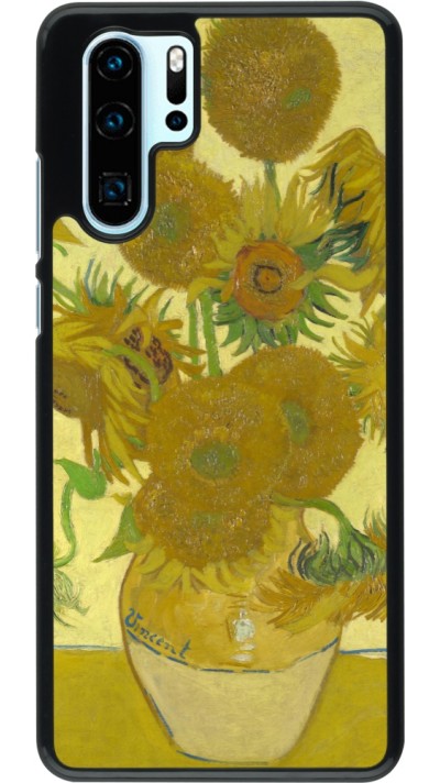 Coque Huawei P30 Pro - Tableau art - Les Tournesols - Van Gogh