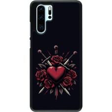 Huawei P30 Pro Case Hülle - Valentine 2024 gothic love