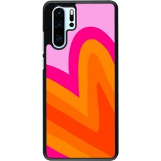 Huawei P30 Pro Case Hülle - Valentine 2024 heart gradient