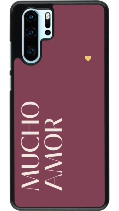 Coque Huawei P30 Pro - Valentine 2024 mucho amor rosado