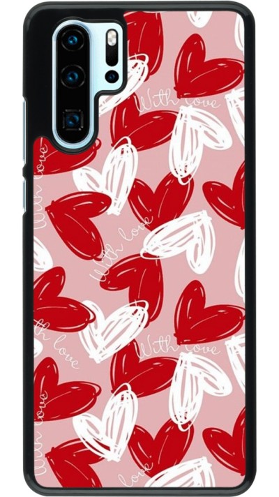 Coque Huawei P30 Pro - Valentine 2024 with love heart