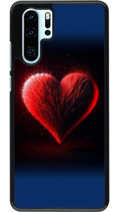Coque Huawei P30 Pro - Valentine 2025 coeur rouge