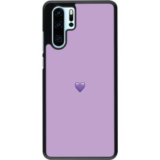 Huawei P30 Pro Case Hülle - Valentine 2023 purpule single heart