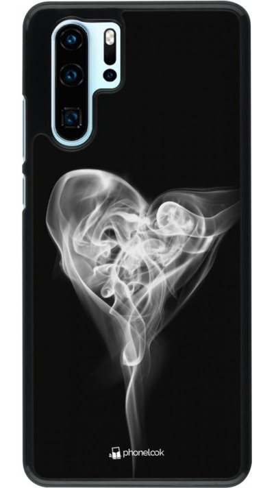 Coque Huawei P30 Pro - Valentine 2022 Black Smoke