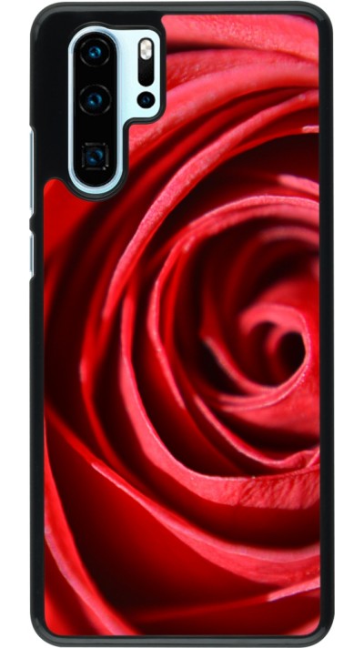 Coque Huawei P30 Pro - Valentine 2023 close up rose