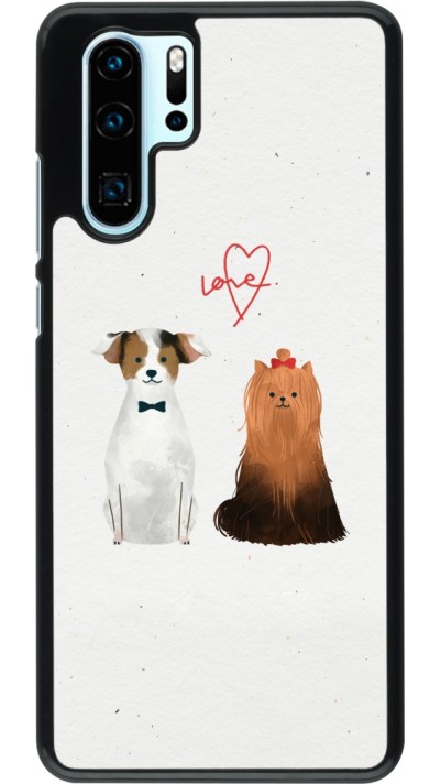 Coque Huawei P30 Pro - Valentine 2023 love dogs