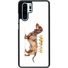 Coque Huawei P30 Pro - Wine Teckel