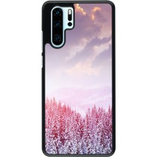 Huawei P30 Pro Case Hülle - Winter 22 Pink Forest