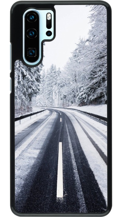 Coque Huawei P30 Pro - Winter 22 Snowy Road