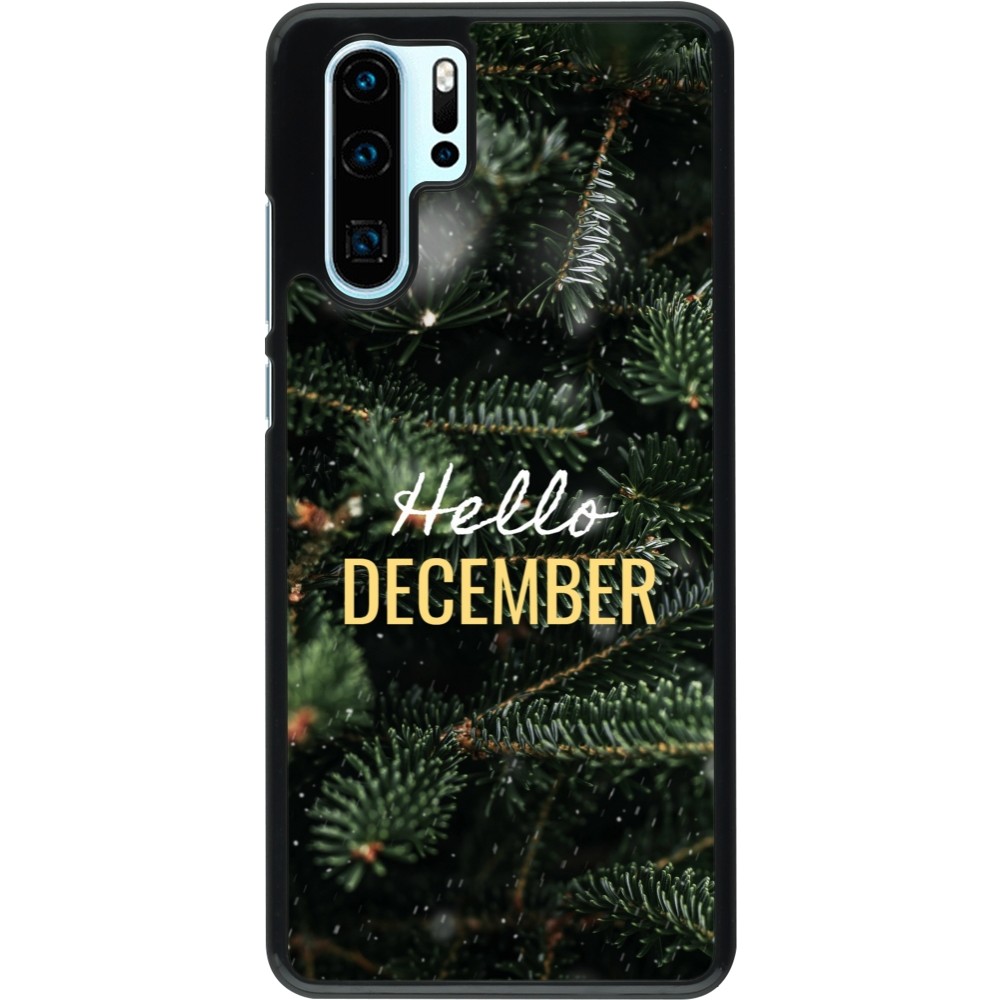 Coque Huawei P30 Pro - Winter 25 Winter hello december