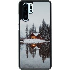 Coque Huawei P30 Pro - Winter 25 Winter house forest afternoon