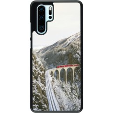 Coque Huawei P30 Pro - Winter 25 Winter polar express