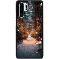 Coque Huawei P30 Pro - Winter 25 Winter snowy road