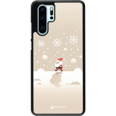 Huawei P30 Pro Case Hülle - Weihnachten 2023 Minimalistischer Weihnachtsmann