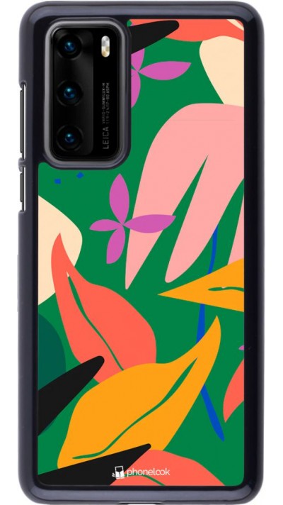Hülle Huawei P40 - Abstract Jungle