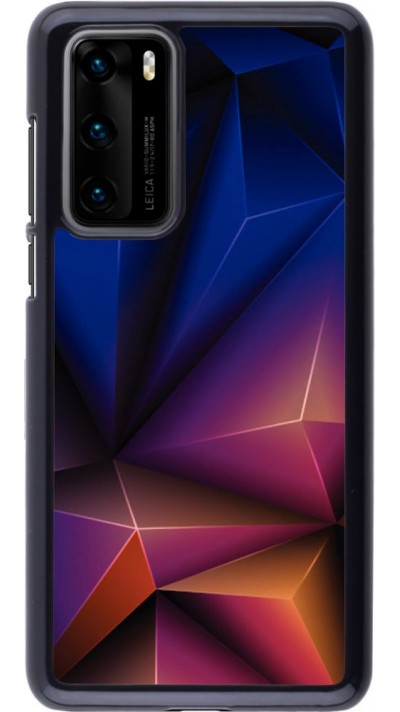 Hülle Huawei P40 - Abstract Triangles 