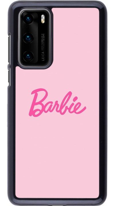 Huawei P40 Case Hülle - Barbie Text