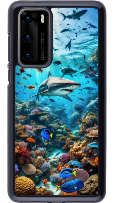 Huawei P40 Case Hülle - Bora Bora Meer und Wunder