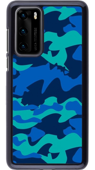 Hülle Huawei P40 - Camo Blue
