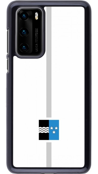 Coque Huawei P40 - Canton AG blanc