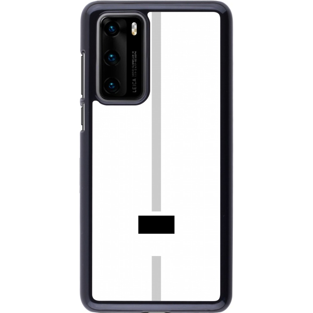 Coque Huawei P40 - Canton FR blanc
