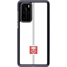 Coque Huawei P40 - Canton NW blanc