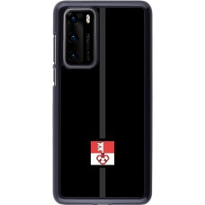 Coque Huawei P40 - Canton OW noir