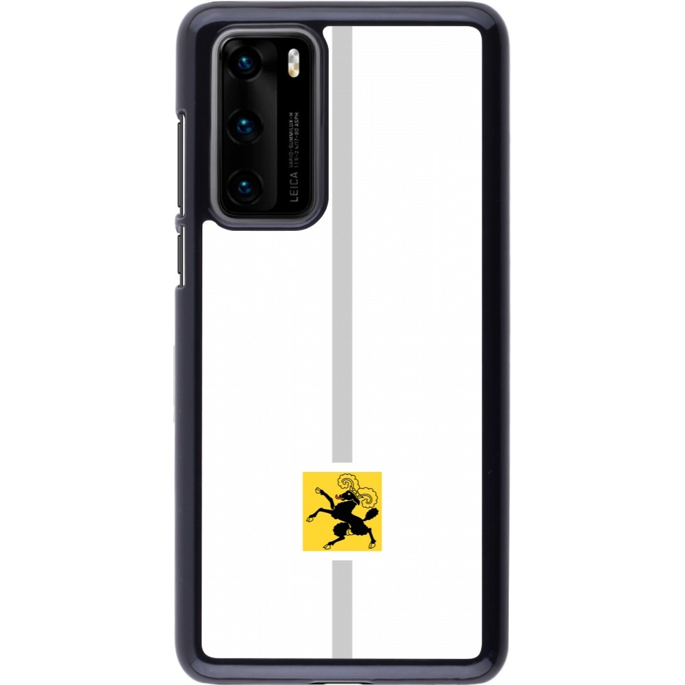 Coque Huawei P40 - Canton SH blanc