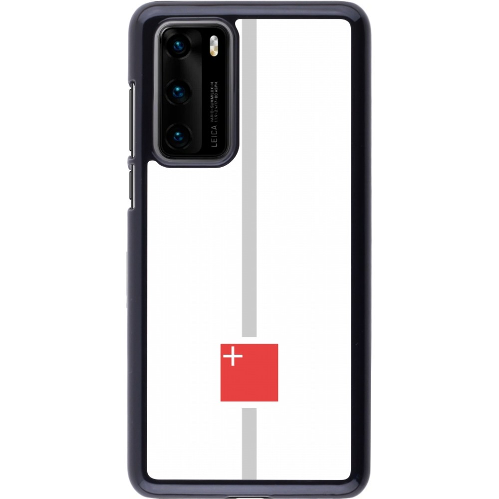 Coque Huawei P40 - Canton SZ blanc