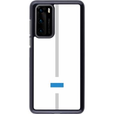 Coque Huawei P40 - Canton ZG blanc